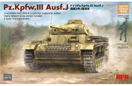 Rye Field Model 1:35 Pz. Kpfw. III Ausf. J Workable Track Links Kit RM5070